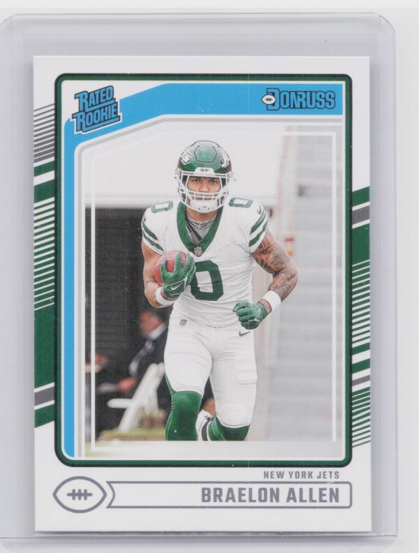 2024 Donruss Braelon Allen RC 306 Jets