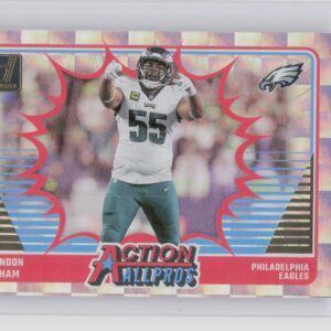 2024 Donruss Brandon Graham #6 Eagles Action All Pros