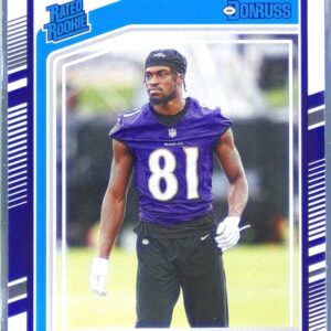 2024 Donruss Devontez Walker RC #345 Ravens