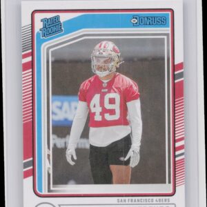 2024 Donruss Isaac Guerndo Rated Rookie RC 336 49ers