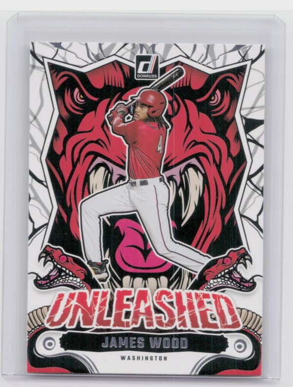 2024 Donruss James Wood #19 Nationals Unleashed