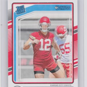 2024 Donruss Jared Wiley RC 387 Chiefs