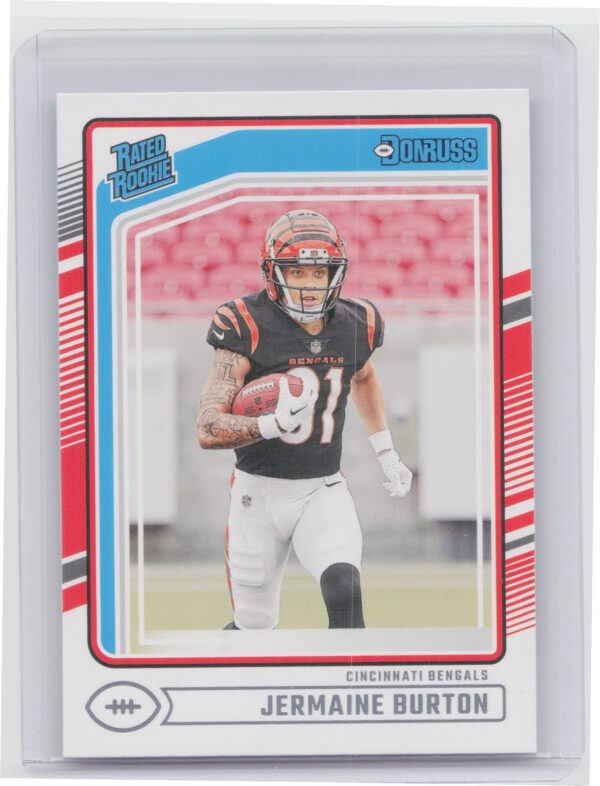 2024 Donruss Jermaine Burton RC 368 Bengals