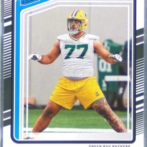 2024 Donruss Jordan Morgan RC #370 Packers