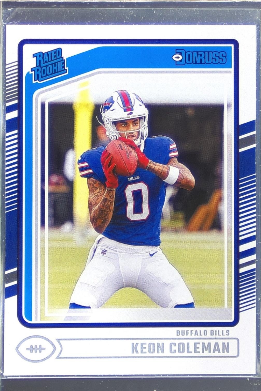 2024 Donruss Keon Coleman RC #358 Bills