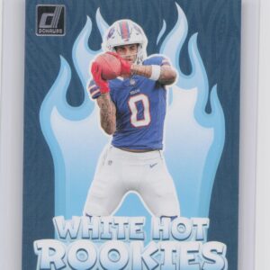 2024 Donruss Keon Coleman RC WH4 Bills White Hot Rookies