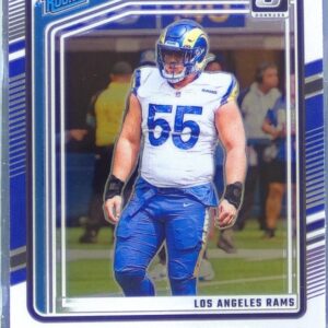 2024 Donruss Optic Braden Fiske RC #210 Rams