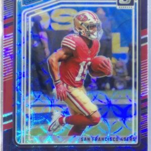 2024 Donruss Optic Jacob Cowing Purple Scope RC #236 49ers