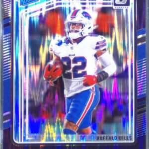 2024 Donruss Optic Ray Davis Purple Shock RC #283 Bills