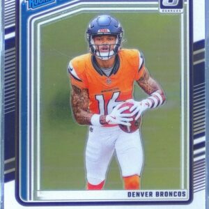 2024 Donruss Optic Troy Franklin RC #294 Broncos