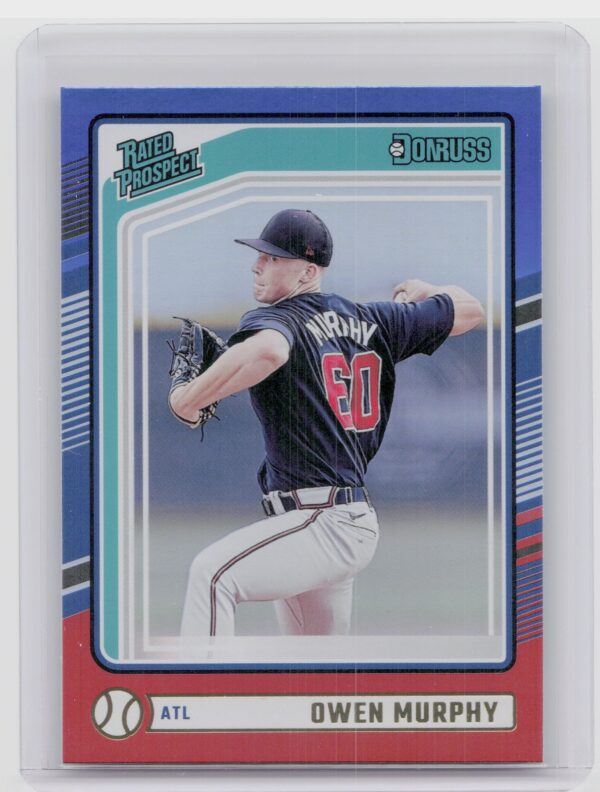 2024 Donruss Owen Murphy Red and Blue #190 Braves