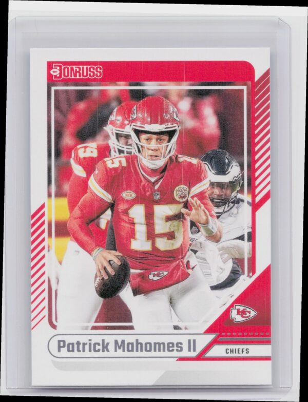 2024 Donruss Patrick Mahomes II 100 Chiefs