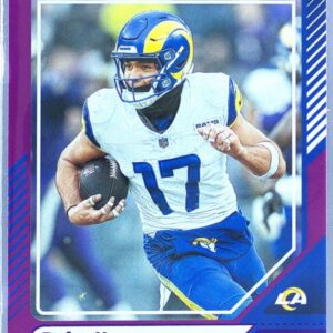 2024 Donruss Puka Nacua Press Proof Purple 25 Rams