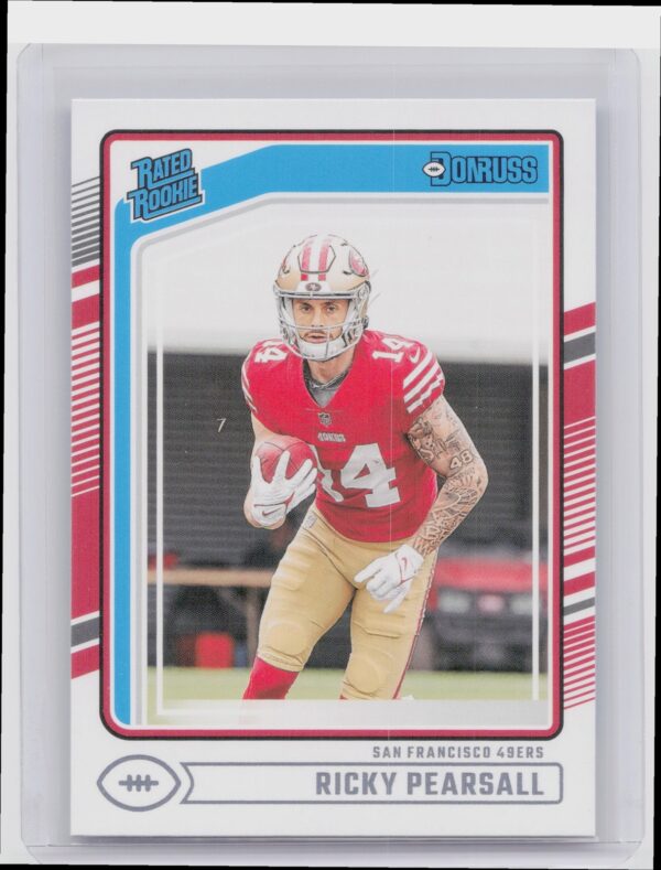 2024 Donruss Ricky Pearsall RC 318 49ers