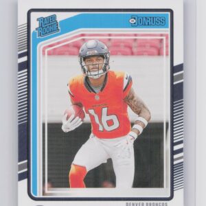 2024 Donruss Troy Franklin RC 338 Broncos