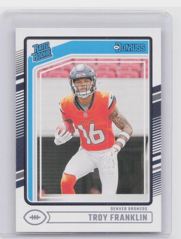 2024 Donruss Troy Franklin RC 338 Broncos