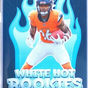 2024 Donruss Troy Franklin RC #WH7 Broncos White Hot Rookies