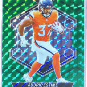 2024 Mosaic Audric Estime Mosaic Green 392 Broncos