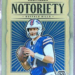 2024 Mosaic Josh Allen 4 Bills Notoriety