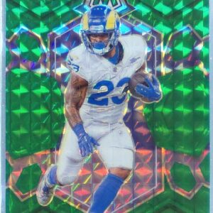 2024 Mosaic Kyren Williams Mosaic Green #128 Rams