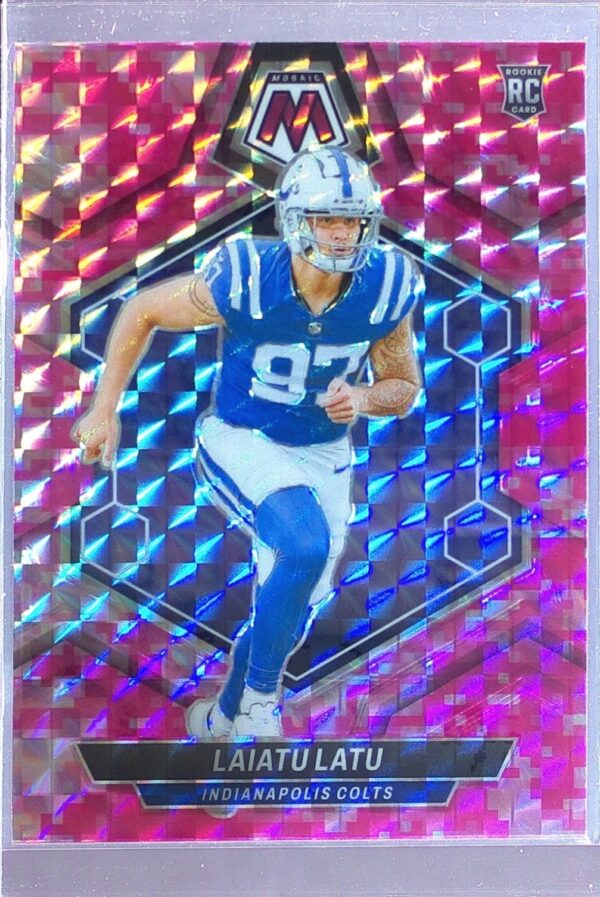 2024 Mosaic Laiatu Latu Mosaic Camo Pink 315 Colts