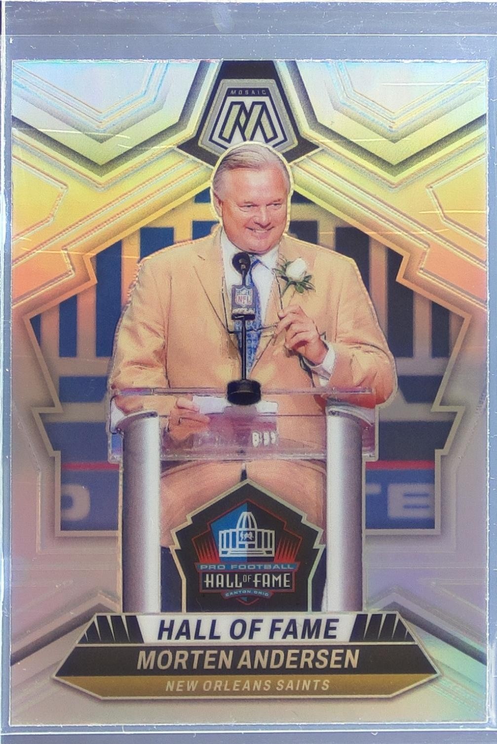 2024 Mosaic Morten Andersen Silver 294 Saints