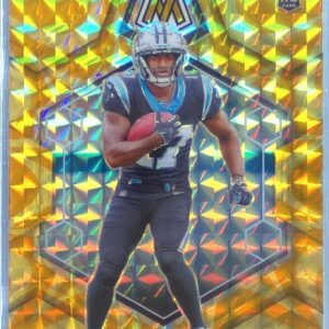 2024 Mosaic Xavier Legette Mosaic Reactive Yellow RC 332 Panthers