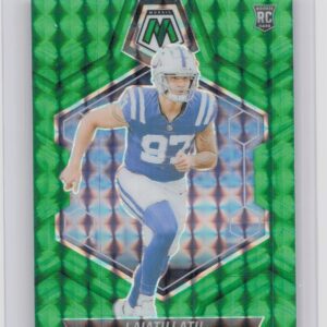 2024 Panini Mosaic Laiatu Latu Mosaic Green 315 Colts
