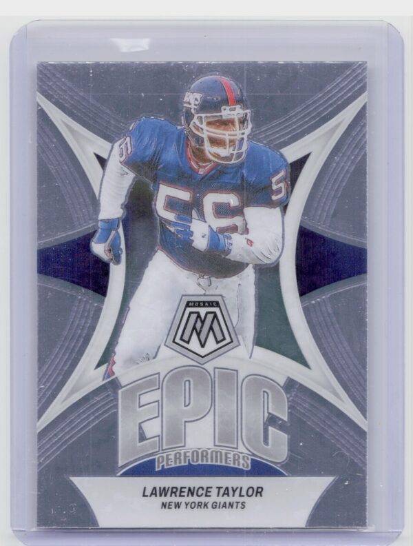 2024 Panini Mosaic Lawrence Taylor EP-LT Giants Epic Performers