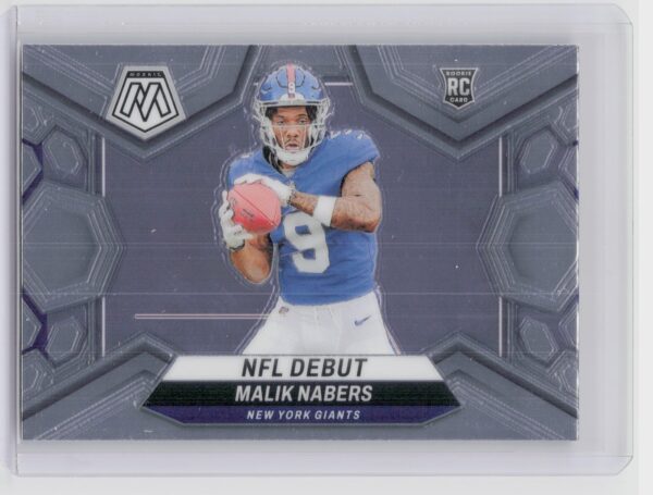 2024 Panini Mosaic Malik Nabers RC 284 Giants