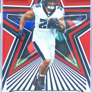 2024 Panini Rookies & Stars Saquon Barkley Red 77 Eagles