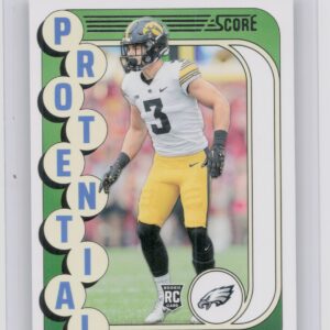 2024 Panini Score Cooper Dejean Potential #8 Eagles