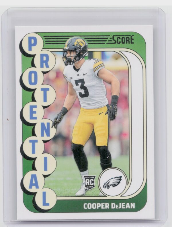 2024 Panini Score Cooper Dejean Potential #8 Eagles