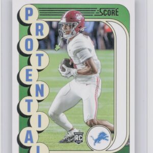 2024 Panini Score Terrion Arnold Potential #13 Lions
