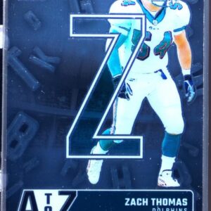 2024 Panini Zenith Zach Thomas #26 Dolphins A to Z
