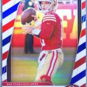 2024 Prizm Brock Purdy Red White and Blue #249 49ers