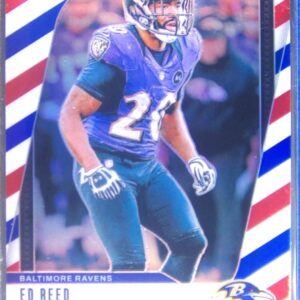 2024 Prizm Ed Reed Red White and Blue 27 Ravens