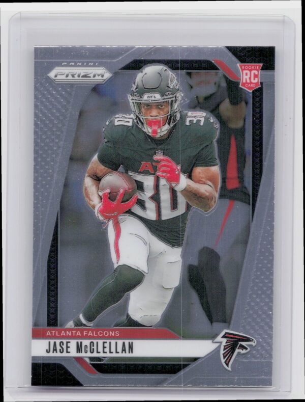 2024 Prizm Jase McClellan RC 342 Falcons