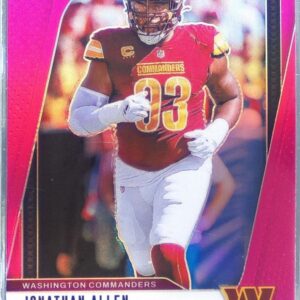 2024 Prizm Jonathan Allen Pink 292 Commanders