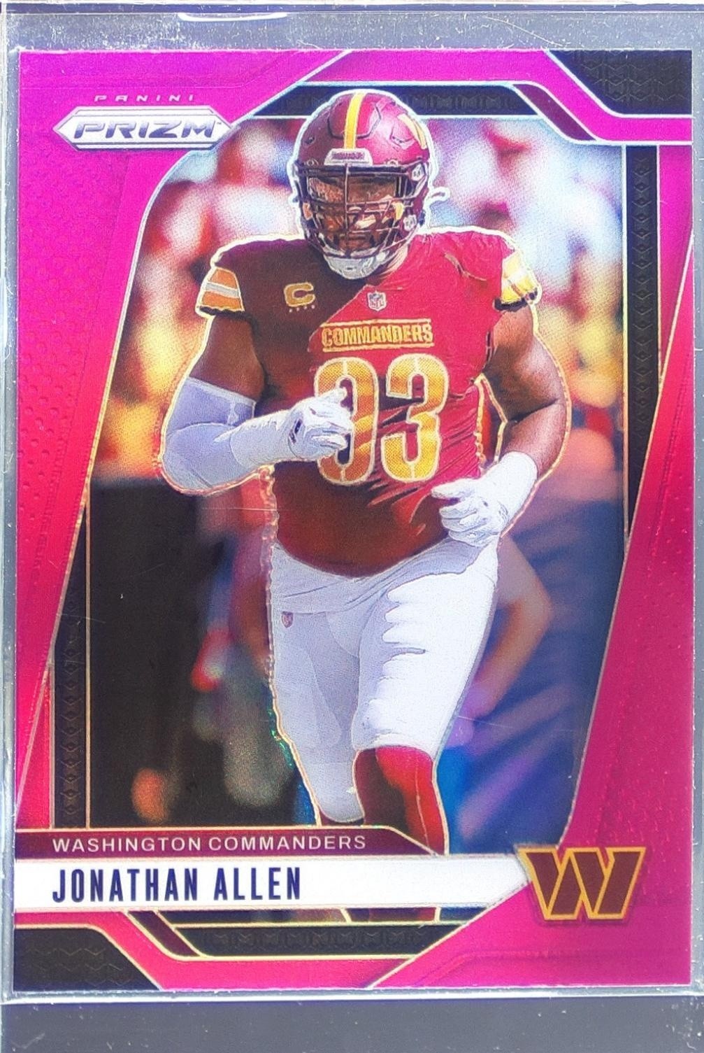 2024 Prizm Jonathan Allen Pink 292 Commanders