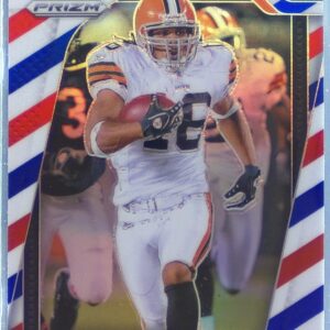 2024 Prizm Josh Cribbs Red White and Blue 72 Browns