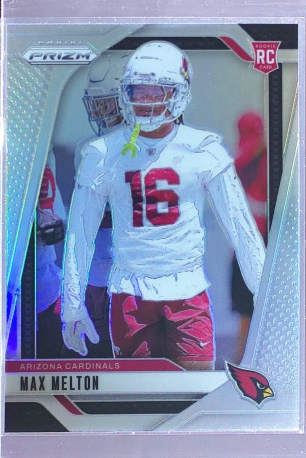 2024 Prizm Max Melton Silver RC 376 Cardinals