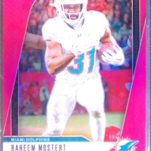 2024 Prizm Raheem Mostert Pink 179 Dolphins