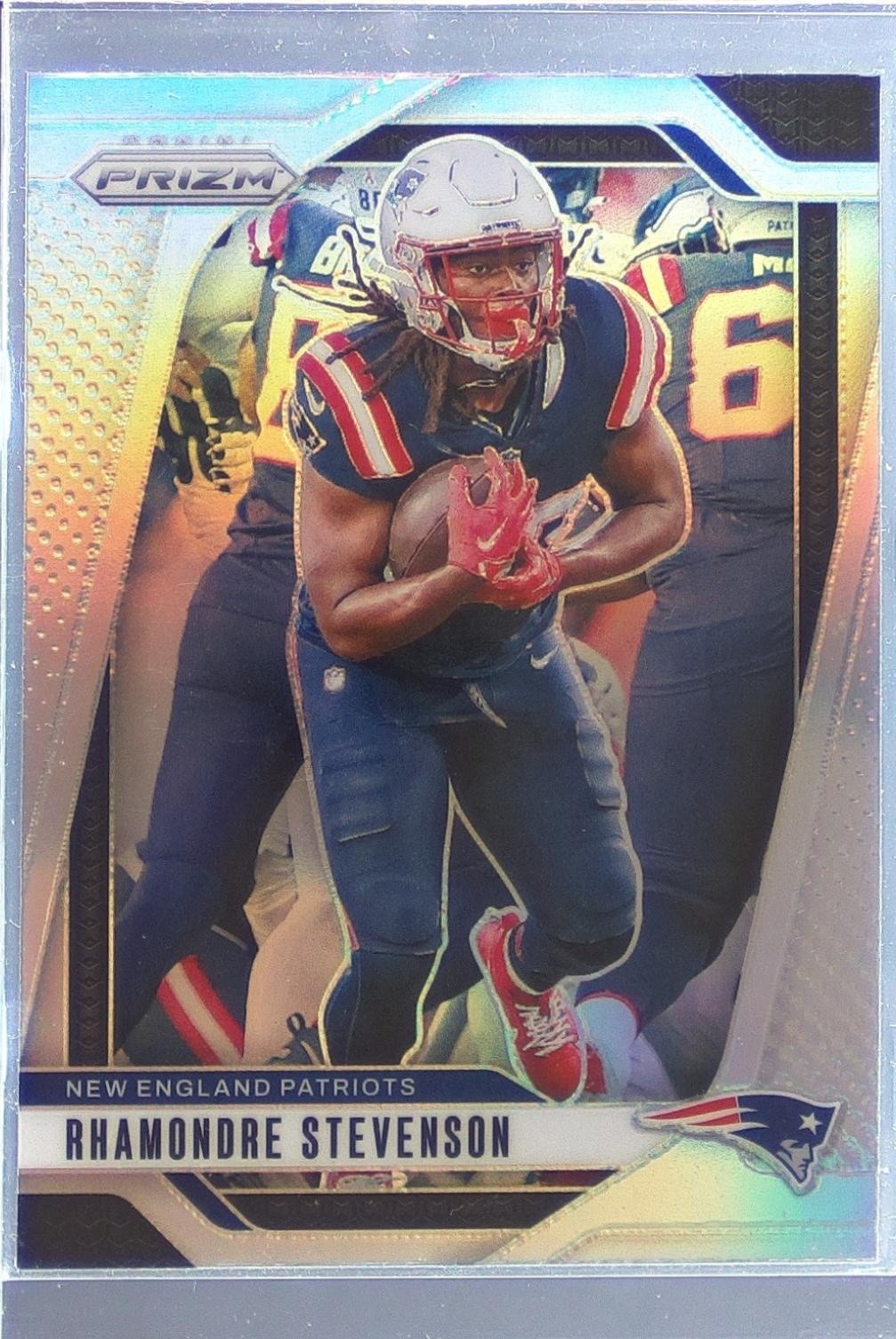 2024 Prizm Rhamondre Stevenson Silver #195 Patriots