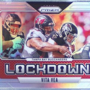 2024 Prizm Vita Vea 15 Buccaneers Lockdown Silver Prizm