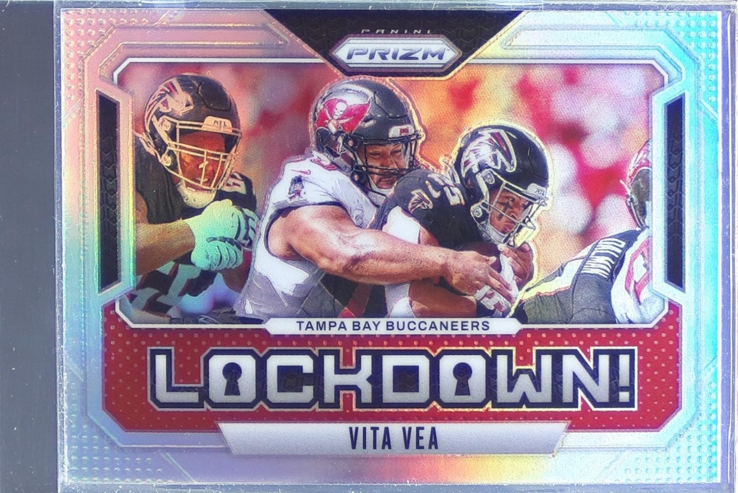 2024 Prizm Vita Vea 15 Buccaneers Lockdown Silver Prizm