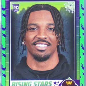 2024 Score-A-Treat Jayden Daniels RC #26 Commanders Rising Stars Green Bats