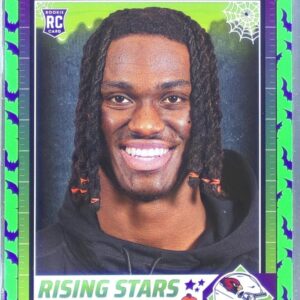 2024 Score-A-Treat Marvin Harrison Jr. RC #38 Cardinals Rising Stars Green Bats