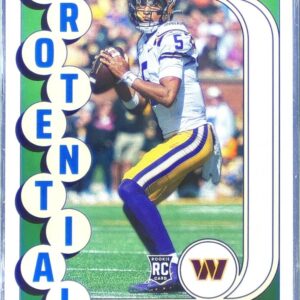 2024 Score Jayden Daniels RC #3 Commanders Protential