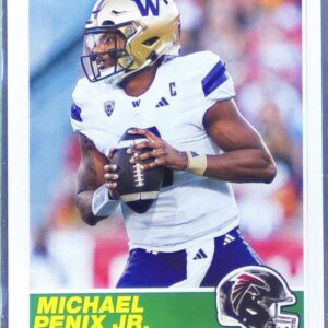 2024 Score Michael Penix Jr. RC #7 Falcons 35th Anniversary Rookies